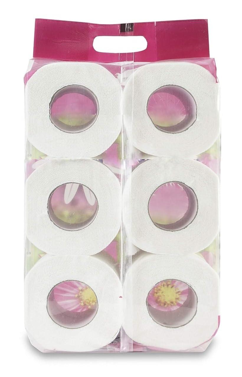 Magic Providers Magic Providers Premium 4 Ply Toilet Paper Roll | Toilet Tissue | Toilet Napkin | Bathroom Tissue Roll, 300 Sheets (Pack of 6) Total 1200 Sheets | Ultra Soft and Non Stick Material