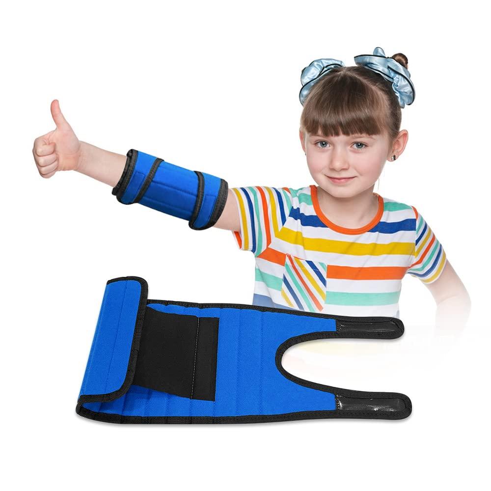 Zelen Elbow Brace for Kids Elbow Splint Immobilizer Support Pediatric Arm Fracture Cubital Tunnel Braces Childrens Ulnar Nerve Stabilizer Youth Child Small Pm Night Time Sleeping Straight Restraints(S)