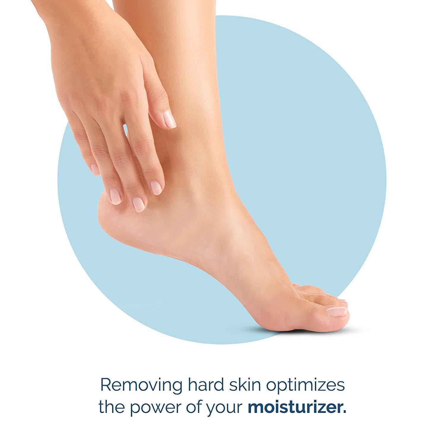 Foot Smart callus shaver velvet Smooth Express Pedi Electronic Foot file