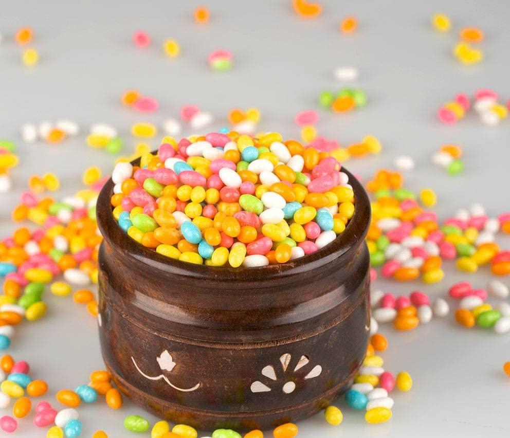 Preeta Mart Preeta Mart Sweet Jeera Candy | Multi-colour Sugar Coated Saunf Candy | Sweet Saunf Candy | Fennel Seeds Candy | Seeraga mittai | Mouth Freshener - 2 Packets ( 2 * 200 Gram )