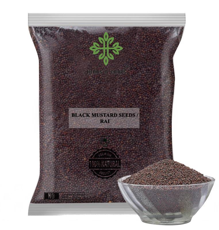 Herbs & Corps Herbs & Crops Natural Rai (Mustard) Seeds, 200g