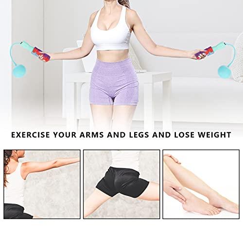 T angxi BOD Rope, Ropeless Jump Rope Silicone Easy to Carry TangleFree for Small Space for Men Women for Fitness(Green)