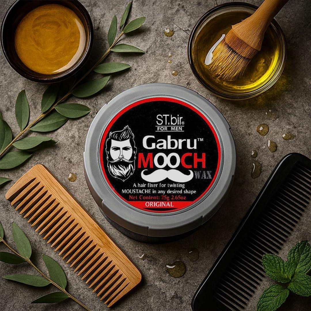 GABRU Gabru ST.bir Men's Mooch Wax (Pack of 25 g)