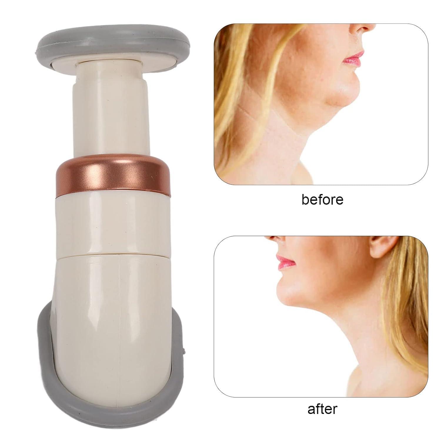Aarna sales coporation Koroind Neckline Slimmer Anti-Aging Massage & Toning Equipment Double Chin Reducer, Face Lift Manual Massager Portable Neck Toner Genie Elite Neckline Slimmer Jawline Shaper for Men Women