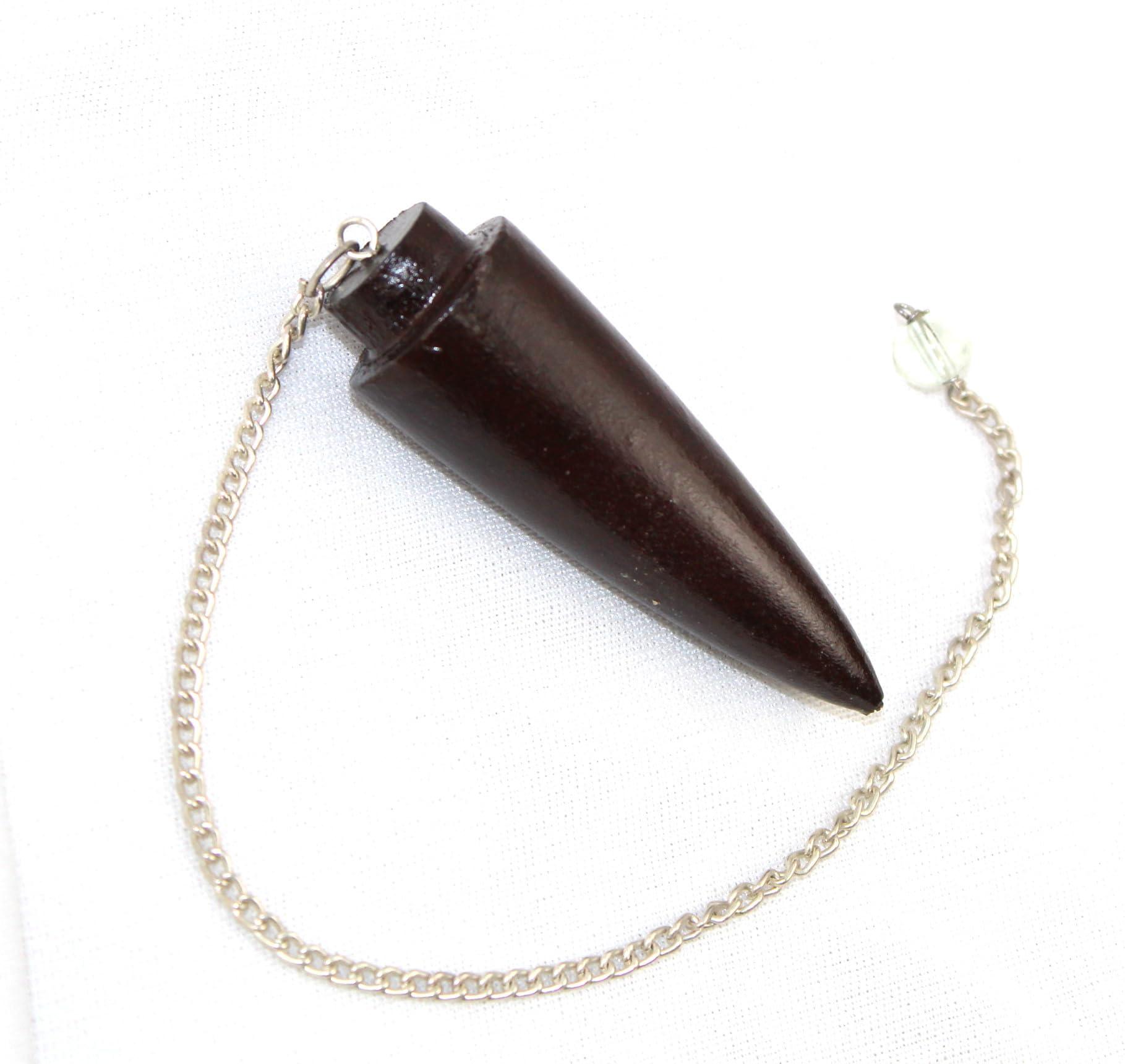 Jet International Crystal Jet Rosewood Egyptian Pendulum R-3 Jet