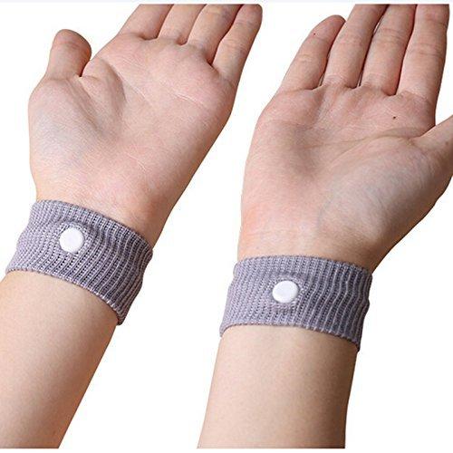 Generic Pisix Band for Motion Sickness Relief - Natural Anti-Nausea Wristband for Car, Travel, and Seasickness - Vomiting Medicine Alternative 1 Pair