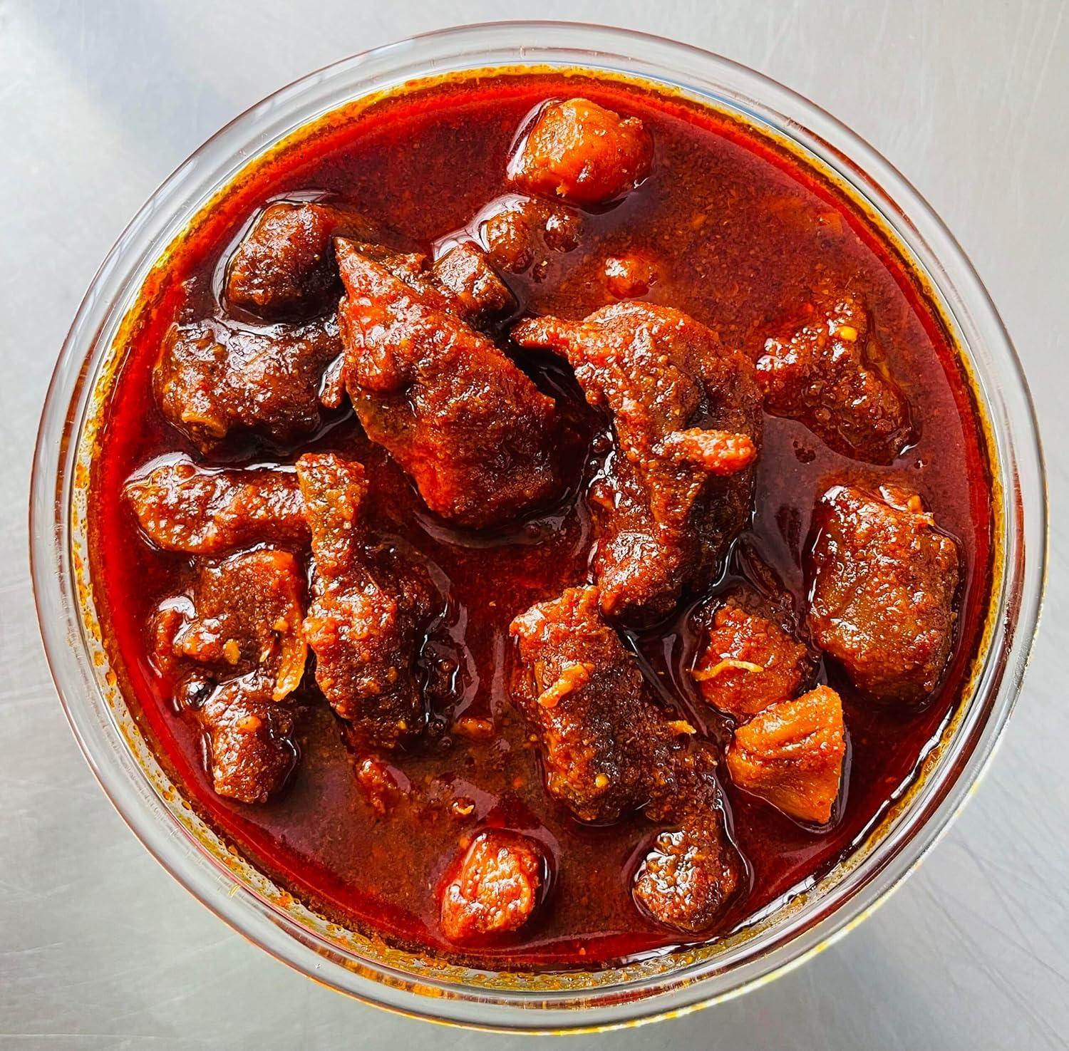 HUNGRY BEAST Home Made Chicken Pickle | Andhra Style Chicken Pachadi | | Chicken Ka Achar - (250 Grams)