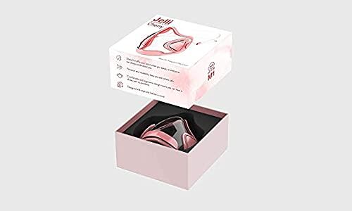 Jelli M1 Jelli M1 Antifog Transparent Breathable Face Mask With Reusable Filter Adjustable Straps - (Pink)