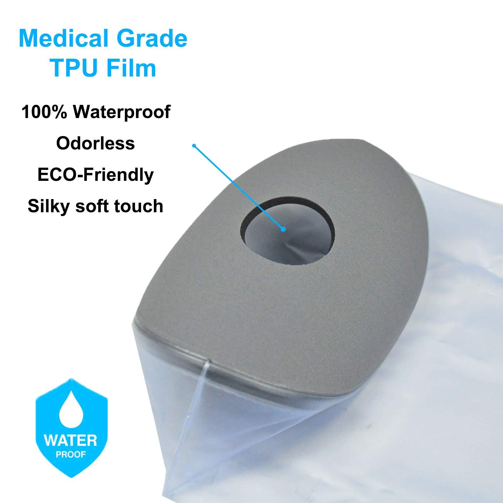 JuoPool PICC Line Shower Cover, Waterproof PICC Line Sleeve, Reusable IV Protector for Bath, Cast Cover Bag for Arm or Elbow Wounded