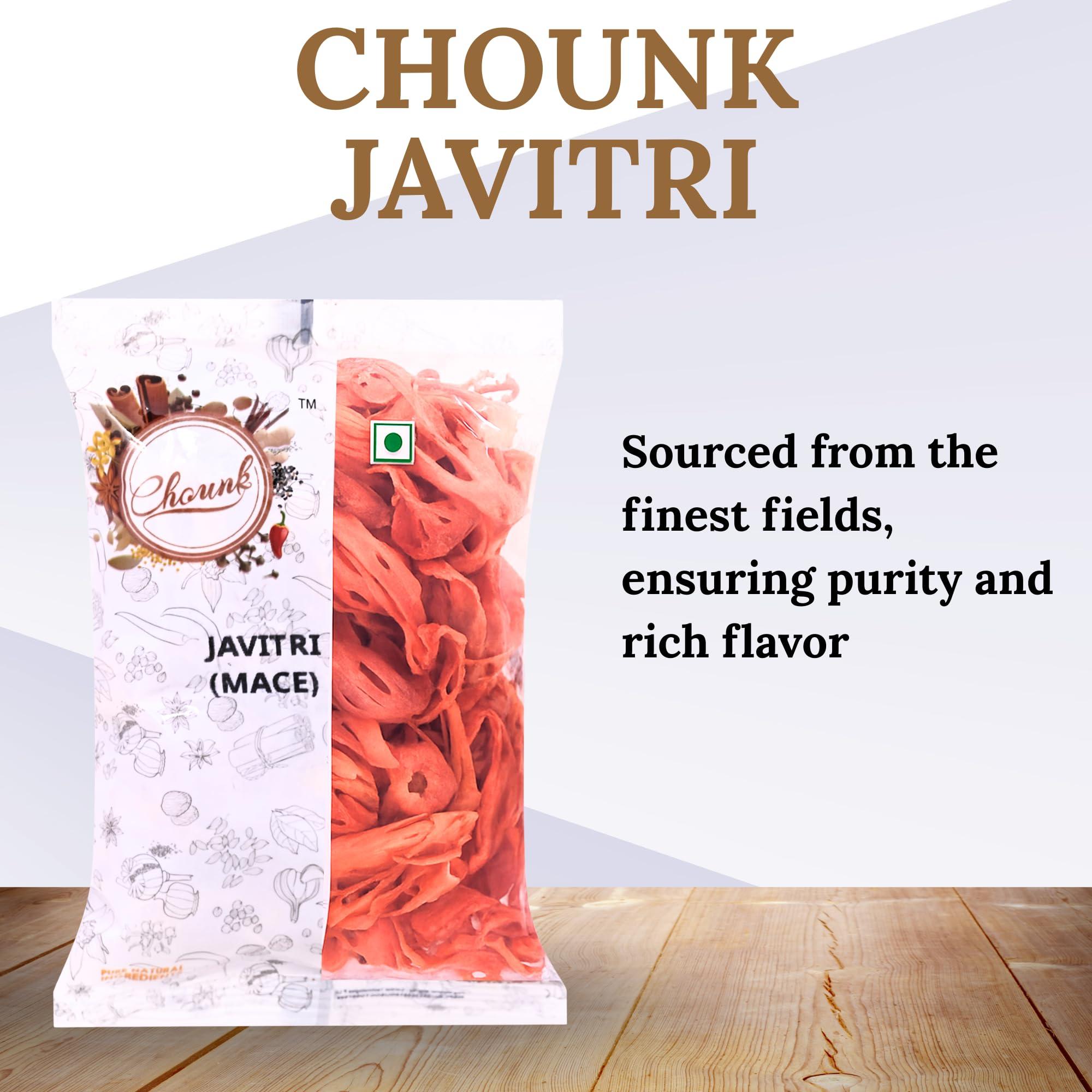 Chounk Chounk Spices Javitri Spice - 50 Grams | Javitri/Japatri Flawer | Mace Whole Spice | Premium Javitri Whole Flowers