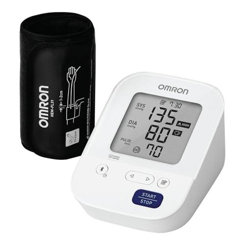 Omron Omron HEM 7156 T Digital Blood Pressure Monitor with 360 Accuracy Intelli Wrap Cuff for All Arm Sizes Accurate Measurements and Bluetooth Connectivity