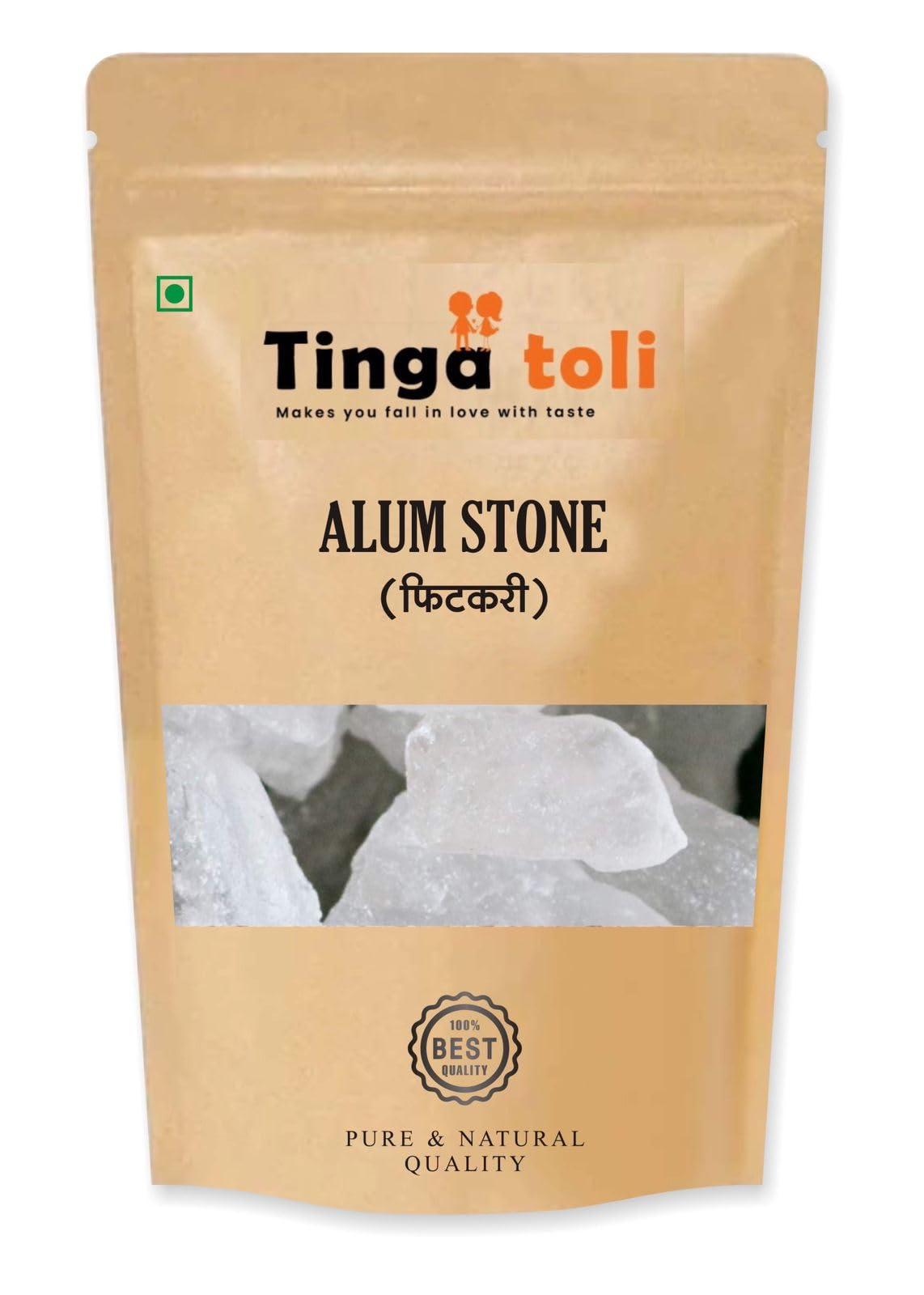 Tinga toli TINGA TOLI Phitkari Alum Stone Fitkari 400gm