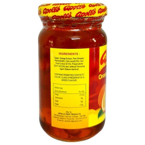 APOLLO Apollo Orange Marmalade Jam - (250 gm)