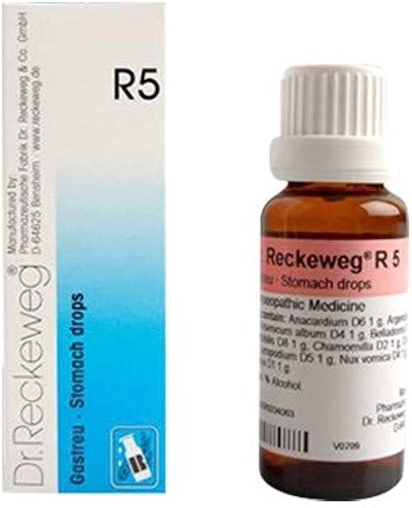 JESICA Dr. Reckeweg R5 Stomach and Digestion Drop - 22 ml (Pack of 3)