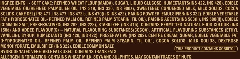 Lavian Lavian Dessert Layer Cake, Pack of 25 Units, Indulge at Home Pack