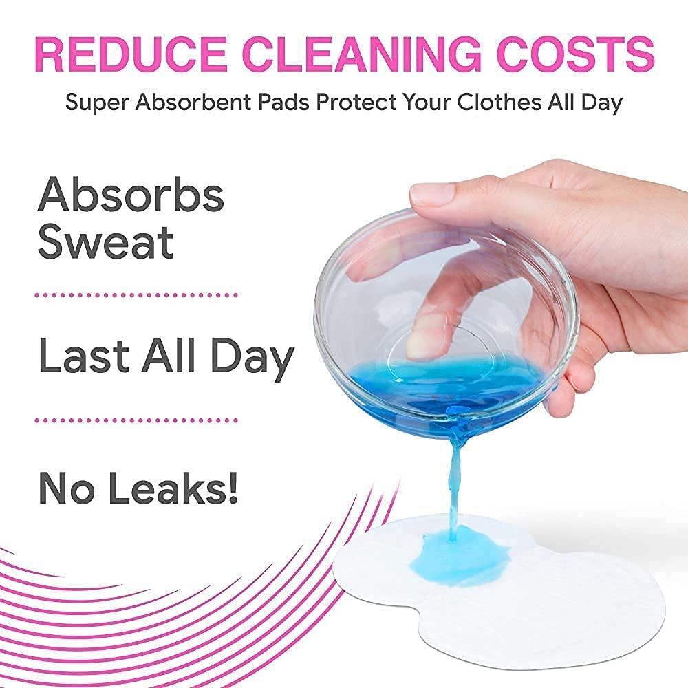 CHAMPEX CHAMPEX Underarm Sweat Pads - Disposable Armpit Sweat Pads To Fight Hyperhidrosis And Excessive Sweating For Women And Men - Non Visible Dress Shields