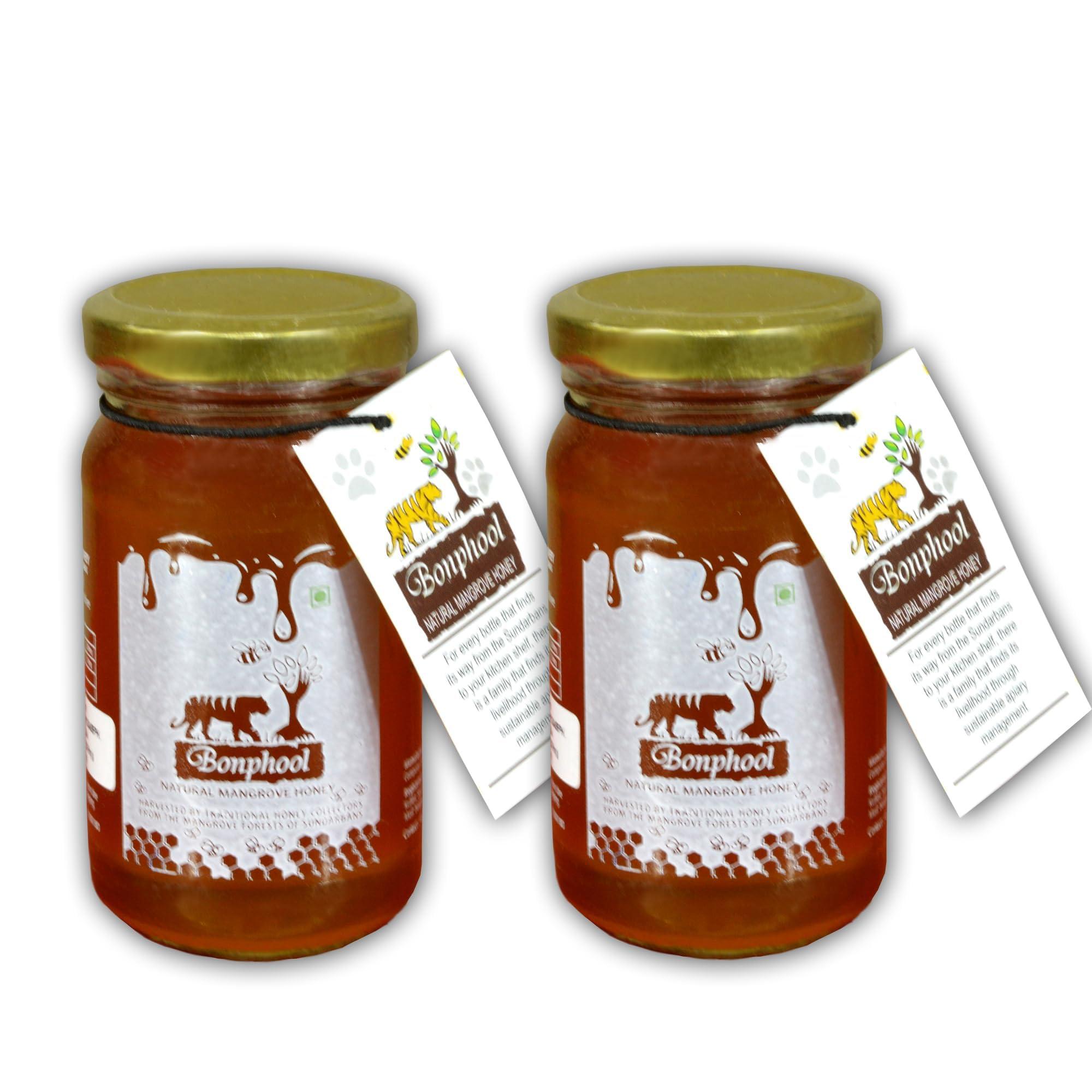 BONPHOOL BONPHOOL Natural Mangrove Honey, 250 Grams - Pack of 2