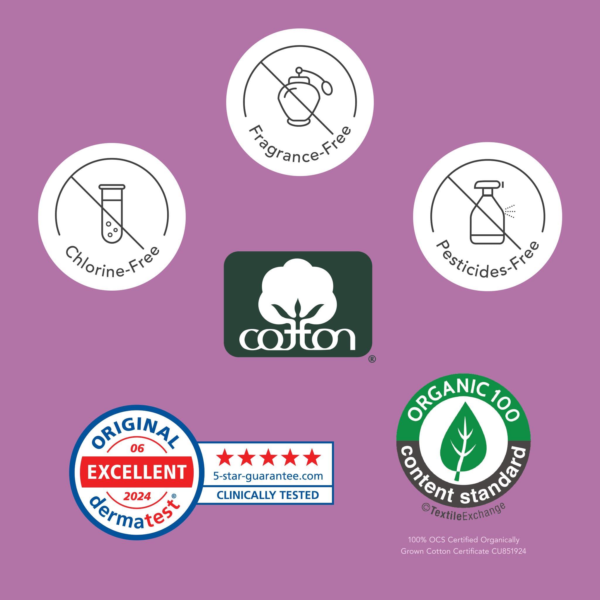 Rael Rael Organic Cotton Compact Tampons - Regular & Super Size, Plant Based Applicator, Chlorine Free, Compact Applicator with Leak Locker Technology (36 Count)