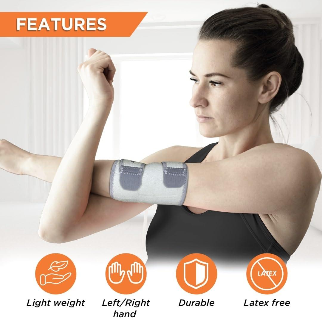 Vissco Vissco Neoprene Elbow Support With Velcro Strap - Xxl