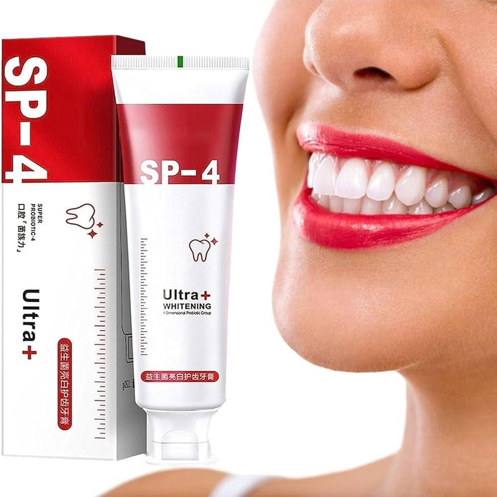 CRULLA SP 4 Toothpaste | sp 4 Toothpaste Ultra Whitening | Ultra Teeth Cleaner, 50g Fresh Mint Flavor (Set of 1)