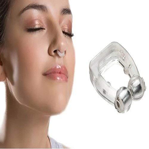Getsocio Getsocio Silicone Magnetic Unisex Anti Snore Nose Clip Night Device With Case, Snore Stopper, Anti Snoring Device For Men, Anti Snoring Device For Women, Snore Clip For women, Nose Clips For Snoring