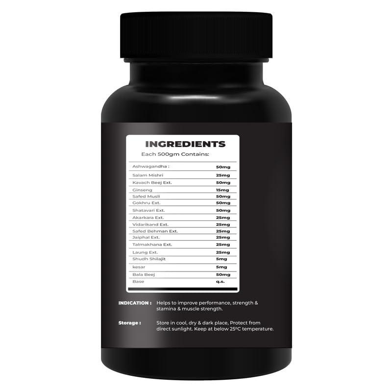 Generic SuparAct 99 Wellness Power Capsule For Men - For More Active & Fulfilling Life| Mens Power Ayurvedic Capsule