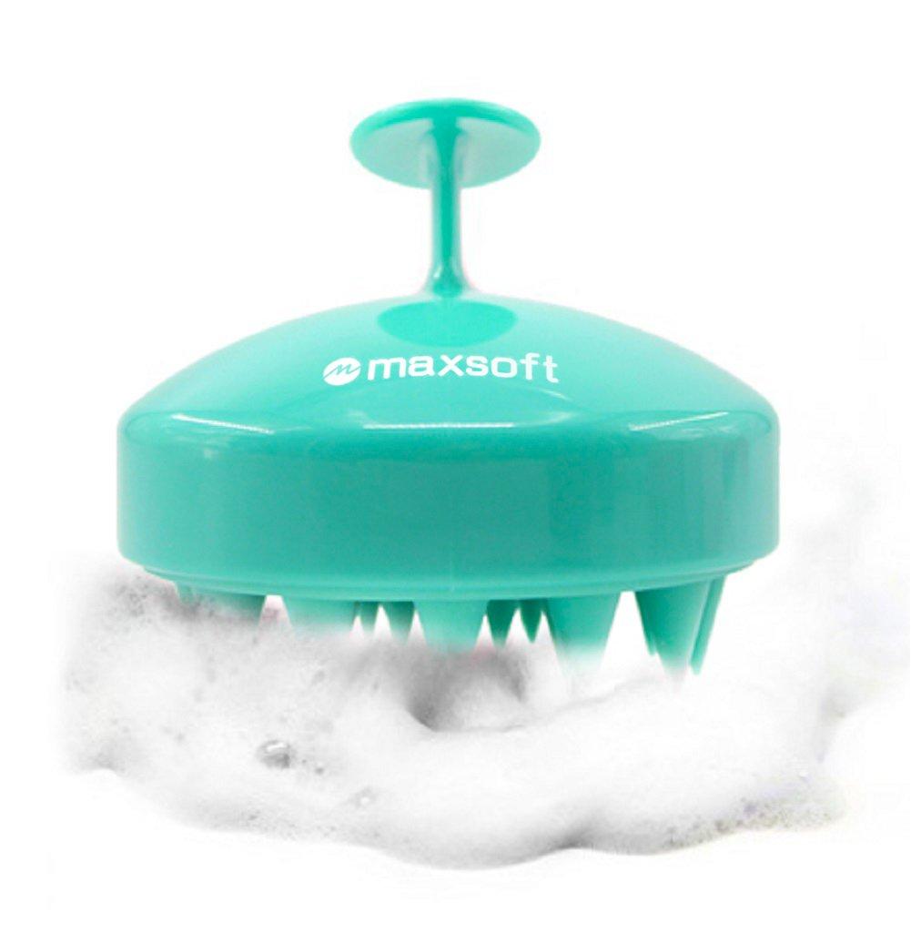 Maxsoft Maxsoft Hair Scalp Manual Massager Shampoo Brush for Hair Massager, Green