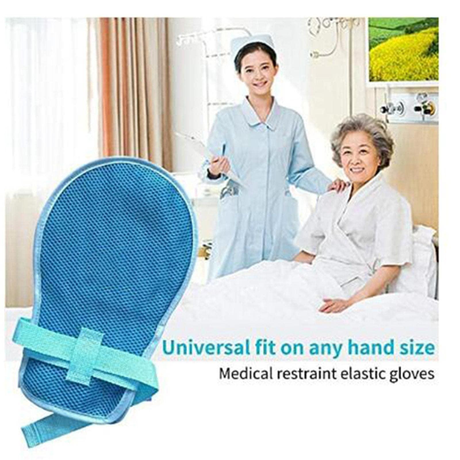 CALANDIS CALANDIS 1 Piece Hand Control Mitt Safety Restraint Dementia Gloves Finger Control Mitts for Restraints Patient