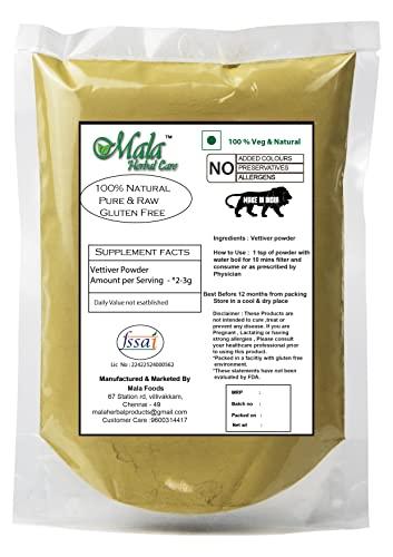 Generic MALA Vetiver Root Powder -200 GMS / Khus Khus powder / Vetiveria Zizanioides powder -200 gms