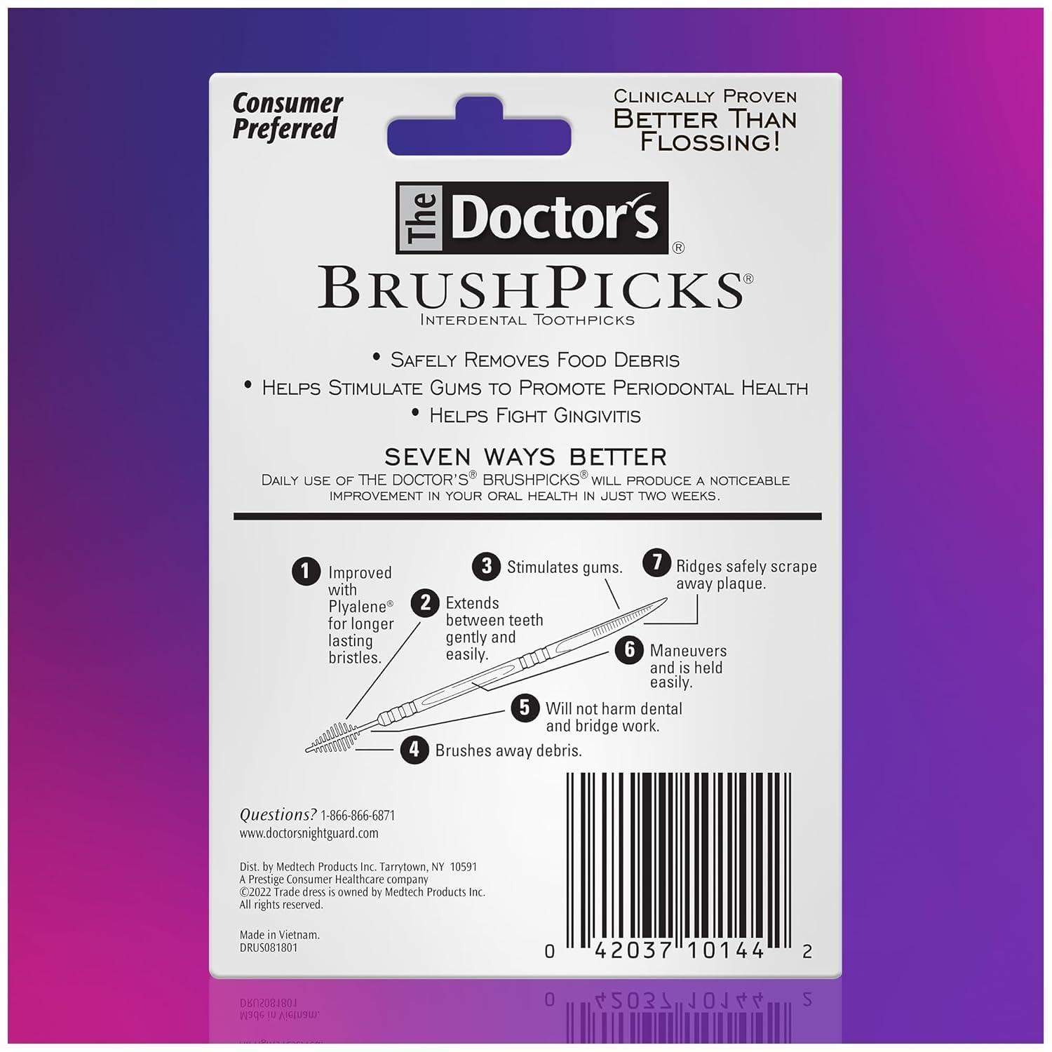The Doctor's Brushpicks, 275 Count
