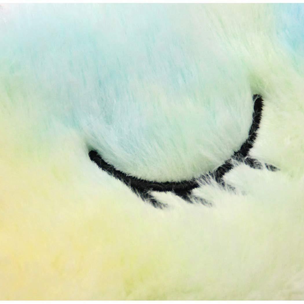 Zoylink Zoylink Sleeping Mask Cartoon Animal Horn Eye Mask Eye Shade Without Ice Pack for Travel (Pink)