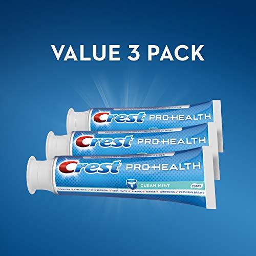 Crest Crest Pro-Health Smooth Formula Toothpaste, Clean Mint, 4.6 Oz, 3 Count