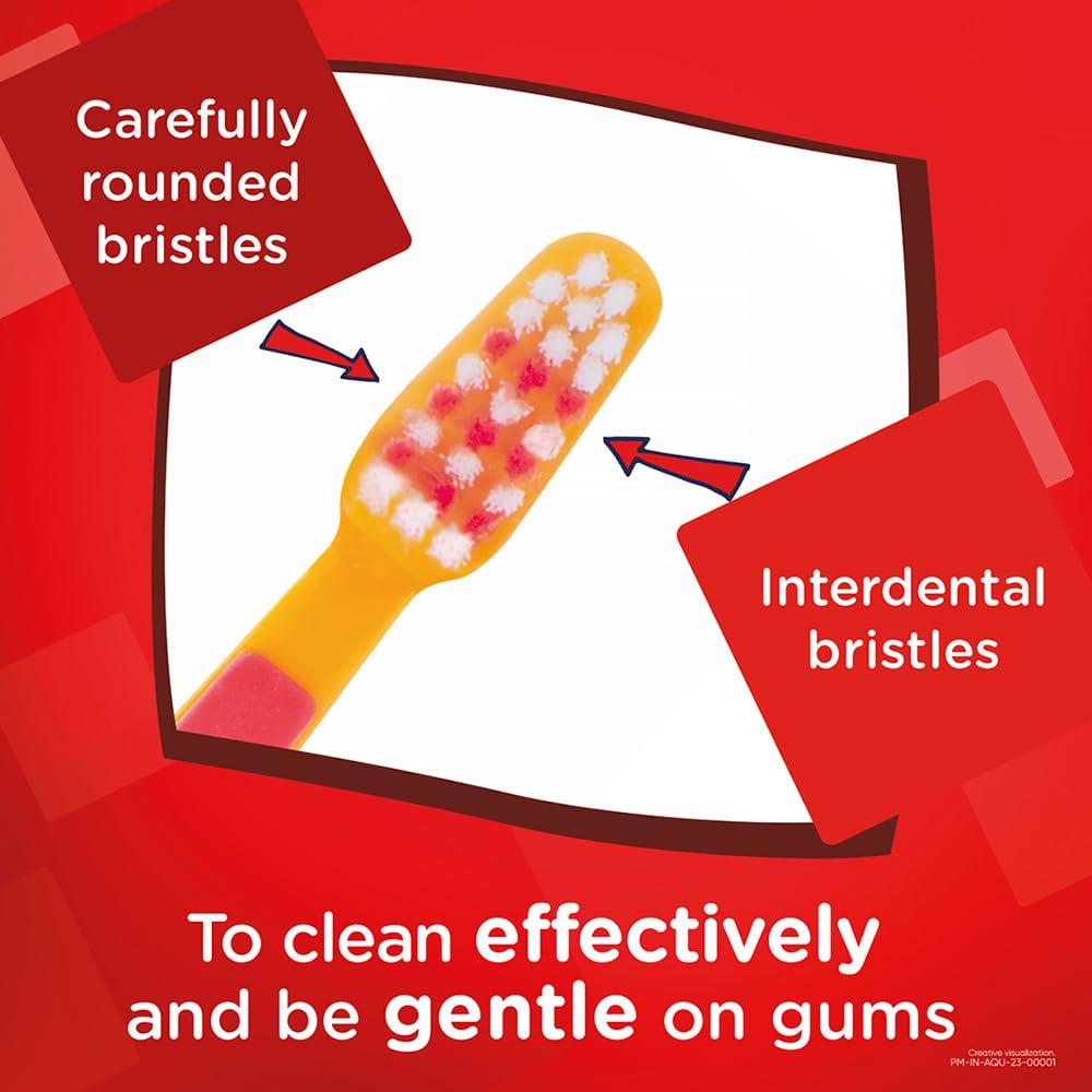 Aquafresh Aquafresh Kid Little Teeth Manual Toothbrush - Alligator, Green, Pack of 1