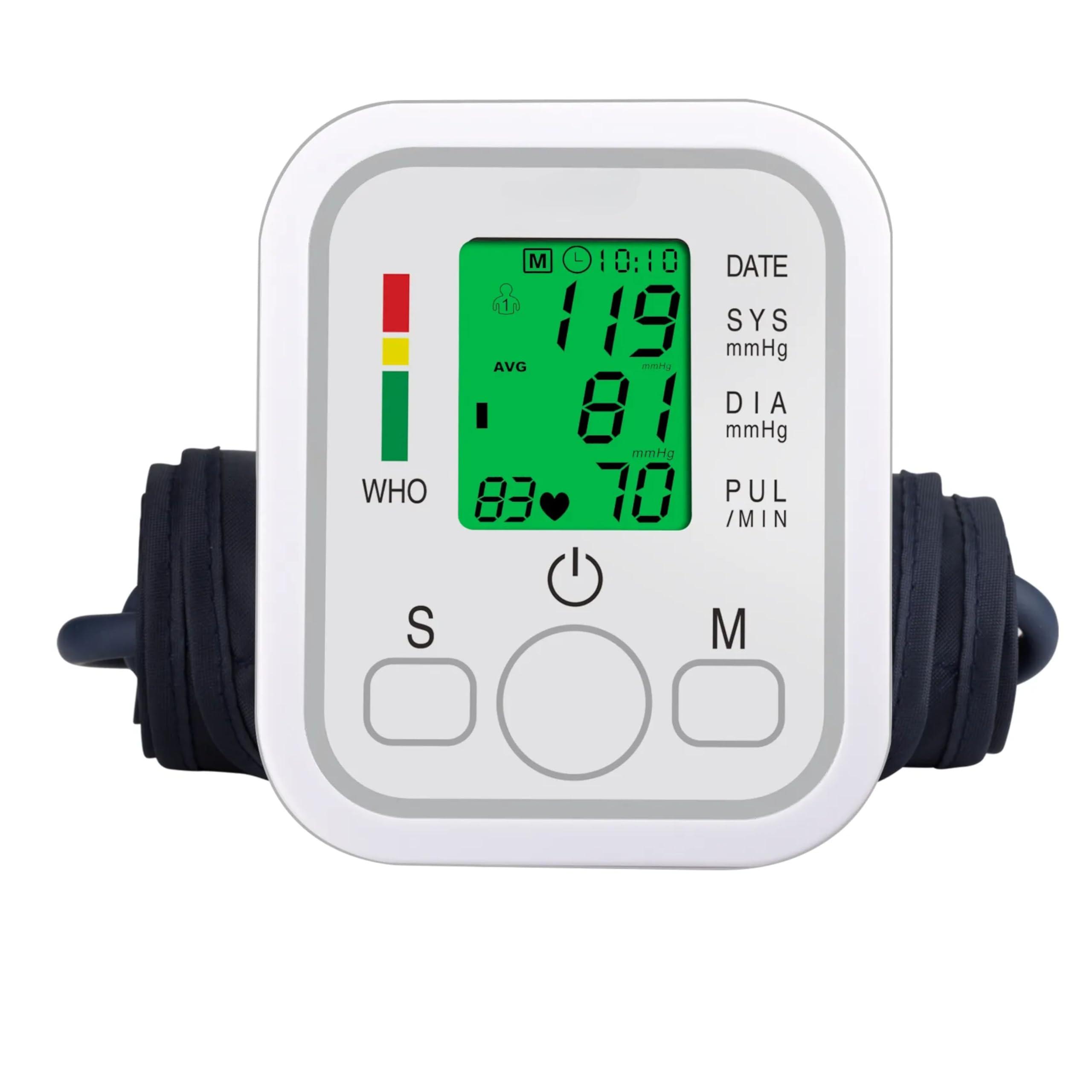 Aika Aika (Combo Pack) AK-555 BP Monitor Instrument Machine for Blood Pressure Measurement Home Use Fully Automatic, Digital Display & AK-45 Clinically Tested Digital Thermometer (6 Month Warranty)