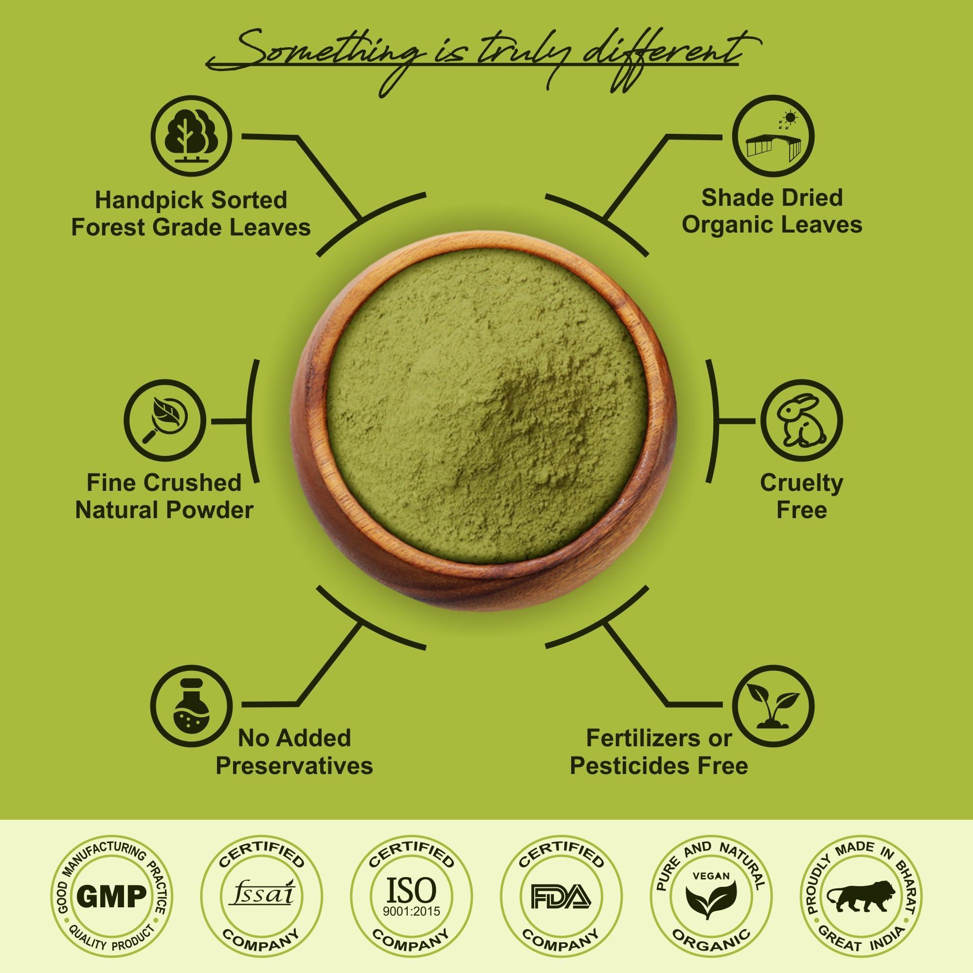 IYUSH Nirgundi Powder, 400 gm | Vitex Negundo Leaves Powder | Herbal Powder for Nurturing Bone and Joint Health |