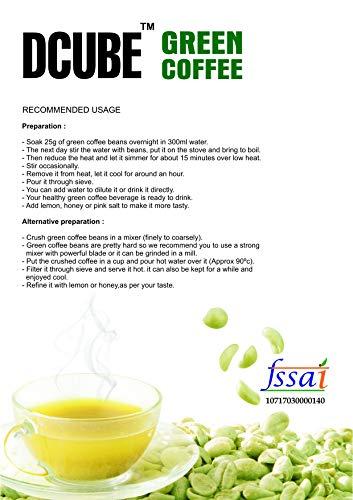 DCUBE DCUBE REGULAR GREEN COFFEE KAHWA (3 x 10 BAGS.)