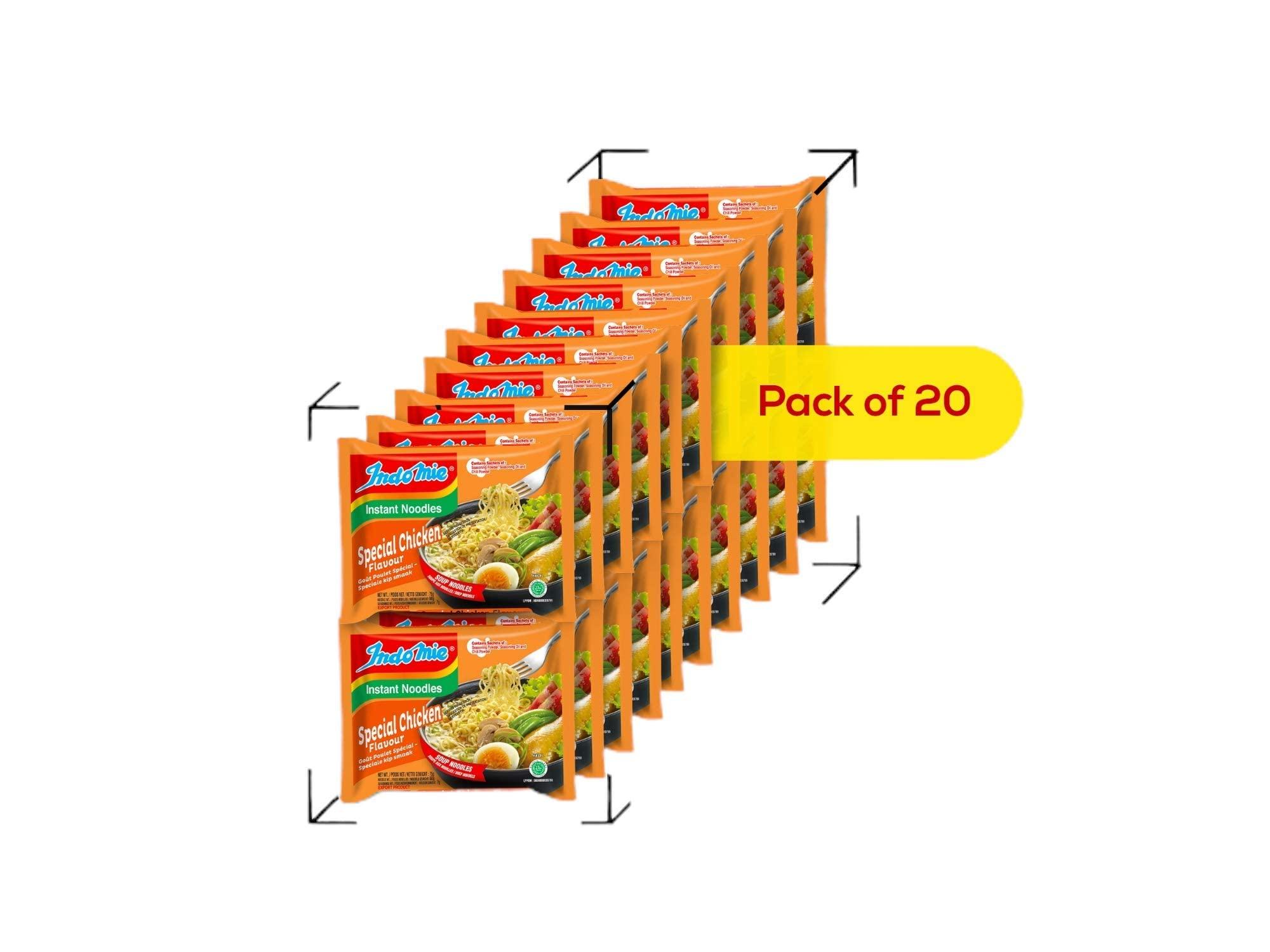Indomie Indomie Special Chicken-Pack Of 20,1.83 Kilograms