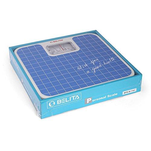 BELITA Belita 1101 Boxes Mechanical Personal Weighing Scale Upto 120 Kgs (Blue)