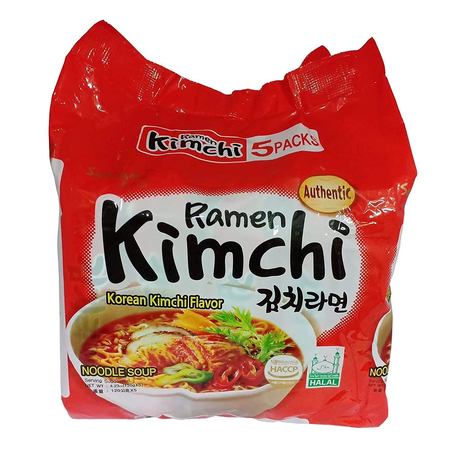 SAMYANG Samyang Ramen Instant Noodles - Kimchi Flavour, 120g