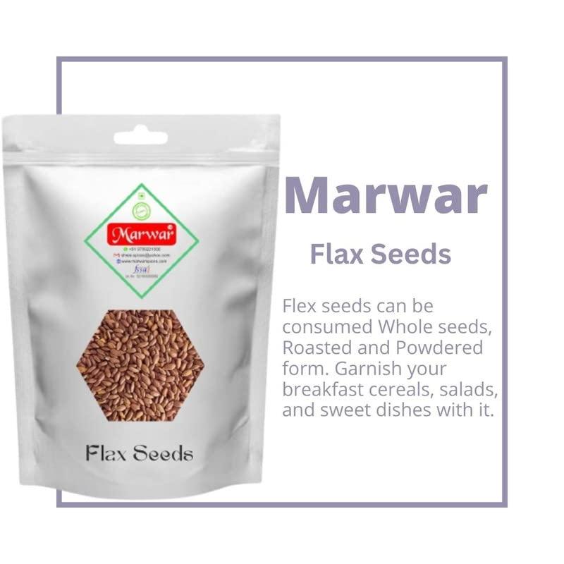 MARWAR Marwar Combo Pack of | Pumpkin Seeds + Sunflower Seeds + Flax Seeds | 250 Gms Each | Pack of 3
