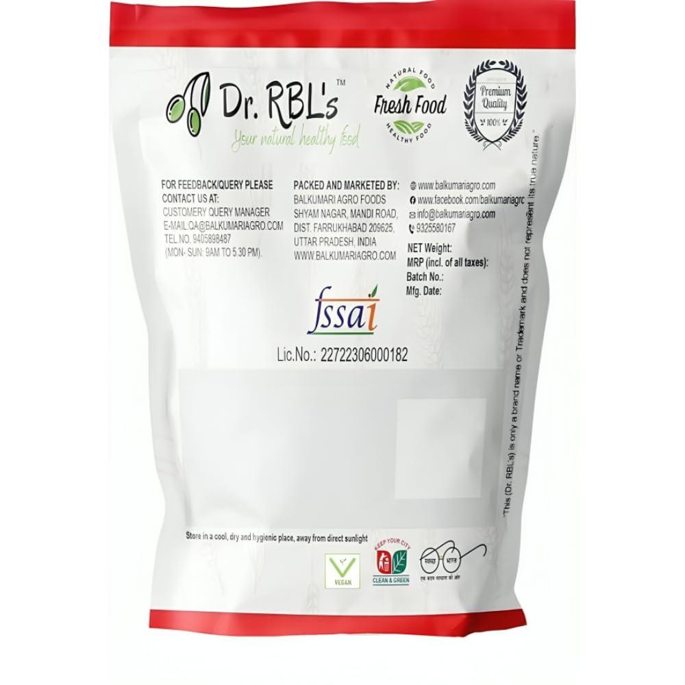 Dr. RBL\'s Dr. RBL\'s Roasted Chana (without skin) | Roasted chickpeas/Bhuna Chana | High Protein, Low Fat, Fiber-Rich Snack - Pack of 6 (3 KG)