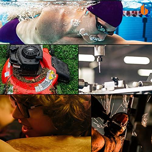 Urbanstrive Urbanstrive Ultra Soft Foam Earplugs 33dB Highest NRR, Comfortable Ear Plugs for Sleeping, Snoring, Travel, Concerts, Studying, Loud Noise, Work, Blue, 10 Pair