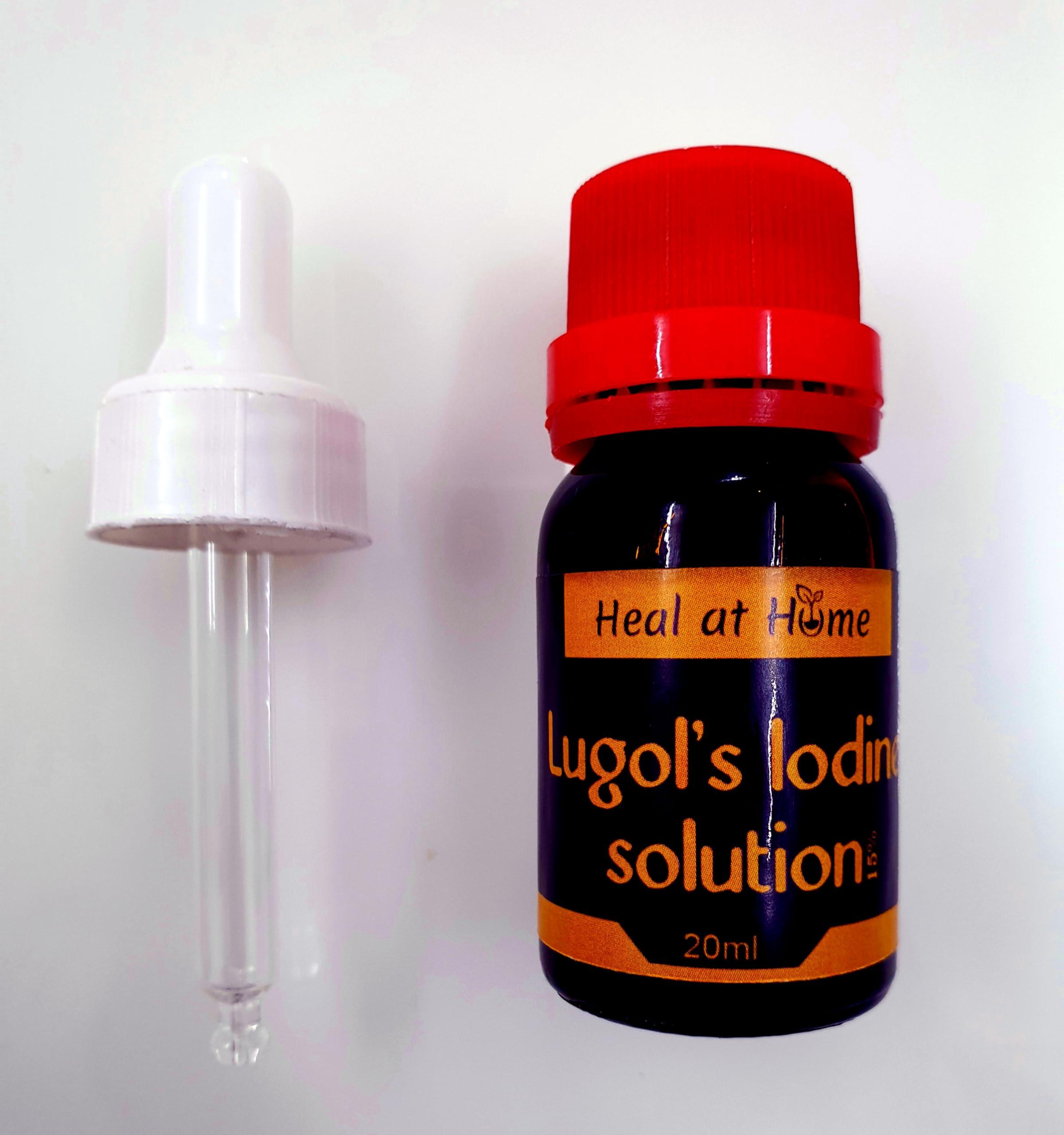 Generic HEAL AT HOME Lugols Iodine Solution 15% (Pack of 2)