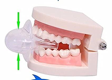 Frackson Frackson Tongue Anti Snoring Device Medical Silicone Anti Snore Device Apnea Aid Snore Stopper Tongue Retainer Anti Snoring Mouthpiece for Men & Women