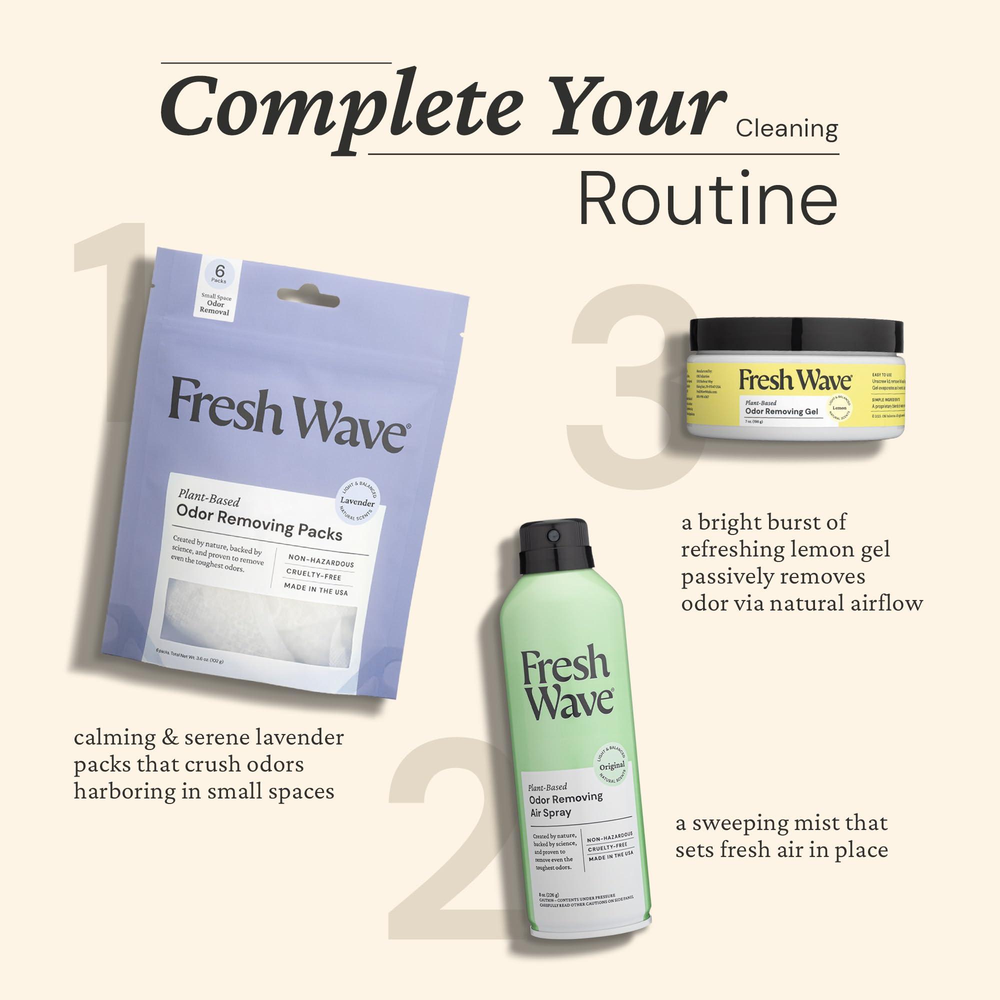 Fresh Wave Fresh Wave Lavender Odor Removing Packs + Bonus Fresh Pod Case