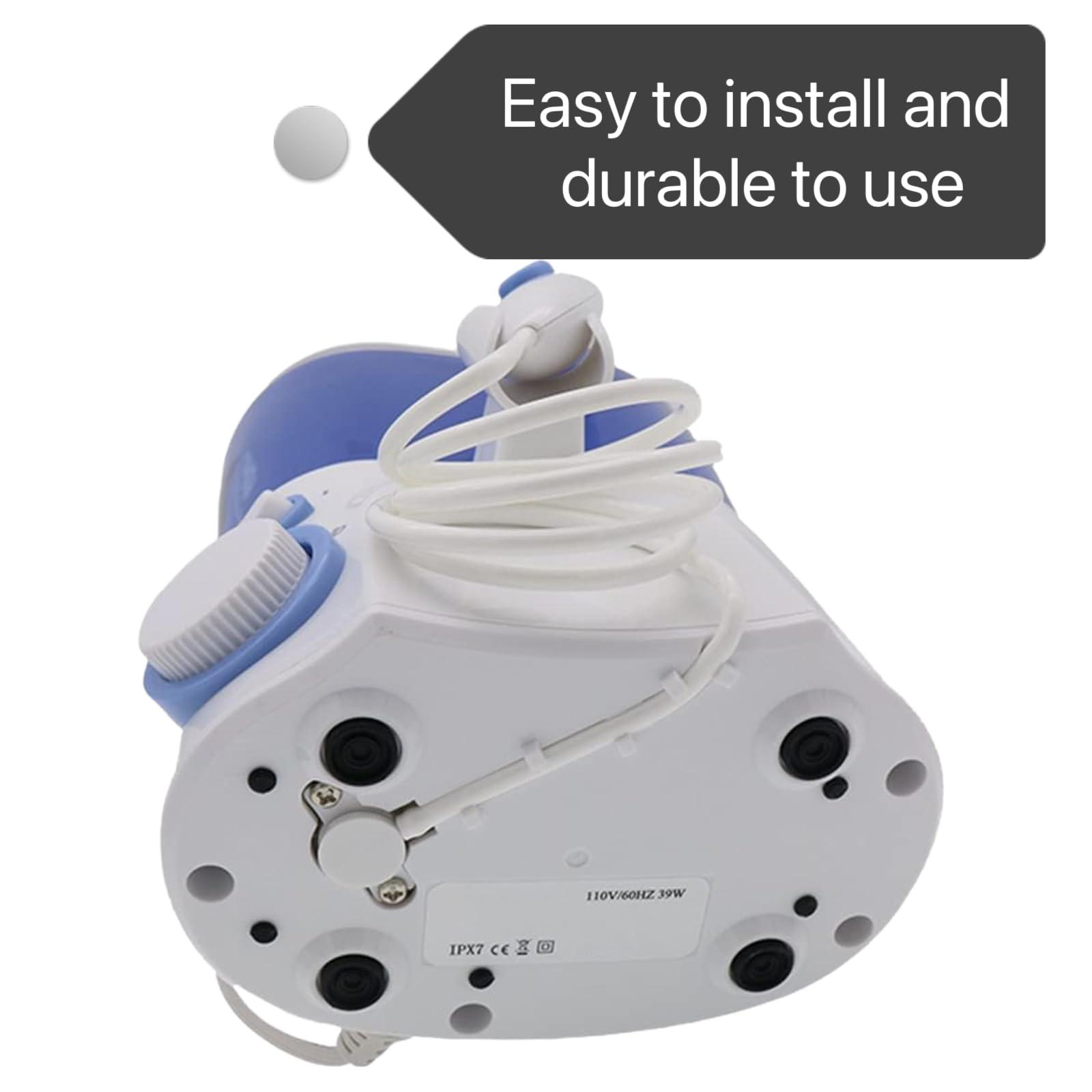 Silater Oral Hygiene Accessories Compatible with Waterpik WP-100, WP-900 Replacement Kit for Ultra Water Flosser, Pack of 1 Handle/Hose