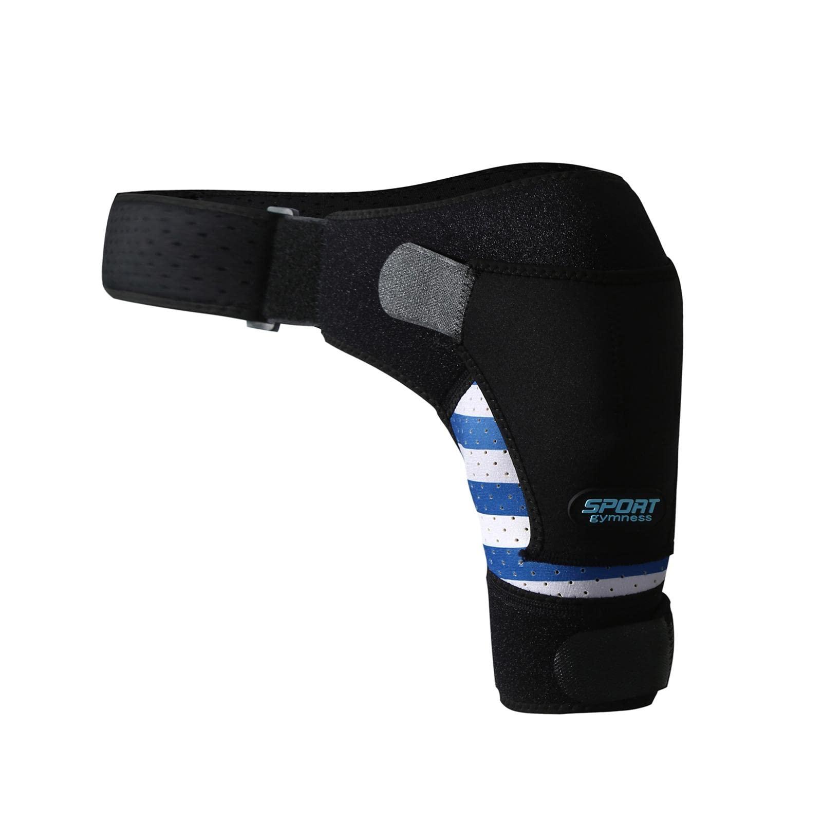 Bnf BNF Shoulder Brace Adjustable Compression Sleeves for Workout Gym Sports Blue |Health & Beauty | Medical, Mobility & Disability | Orthopedics & Supports | Orthotics, Braces & Sleeves