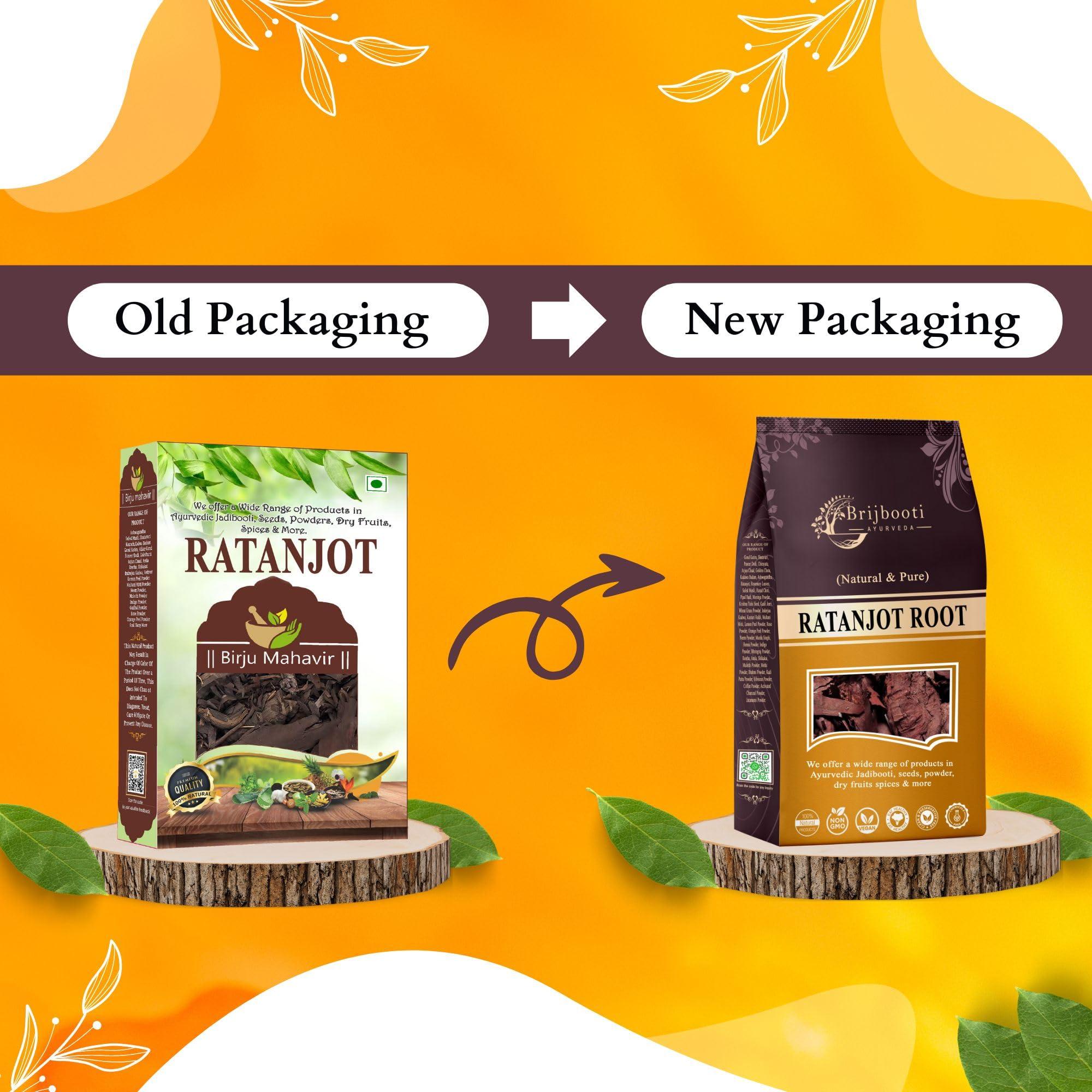 BrijBooti BrijBooti Birju Mahavir Ratanjot - Alkanna Tinctoria -Alkanet Root 400 Gr