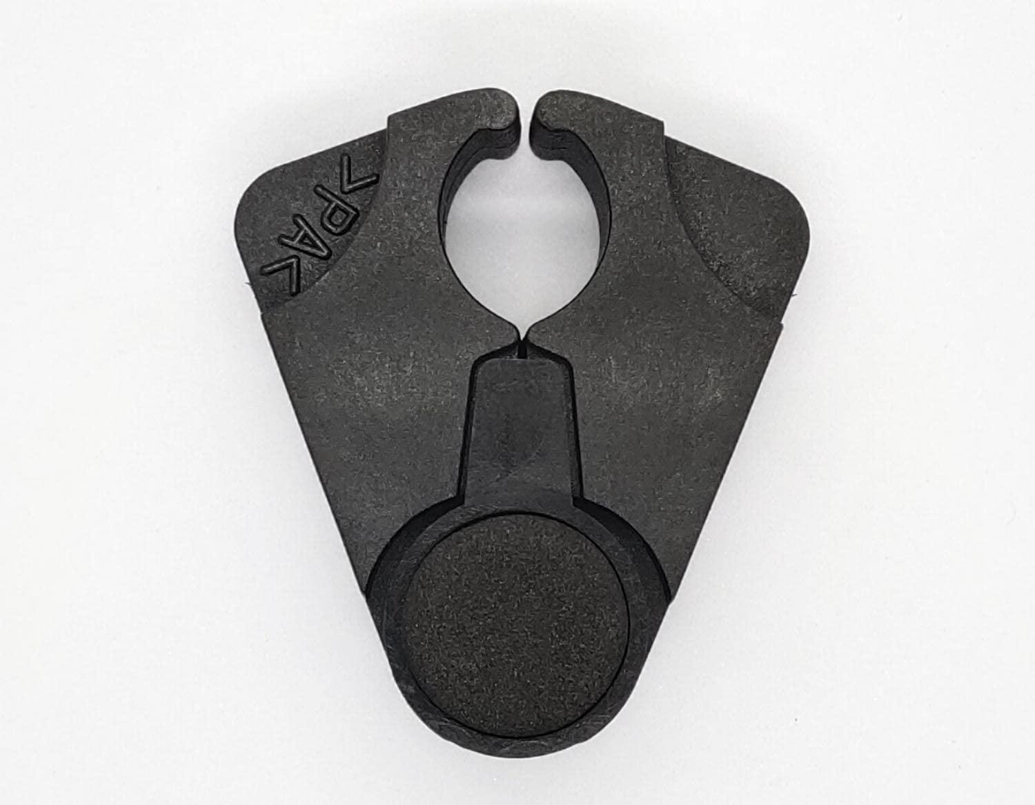 ComsenMed ComsenMed Products Cane Holder,Cane Holder for Walking Stick or Cane | Attach Cane to Table | Hang Your Cane on Table, Desk or Counter (1Ea,Black)