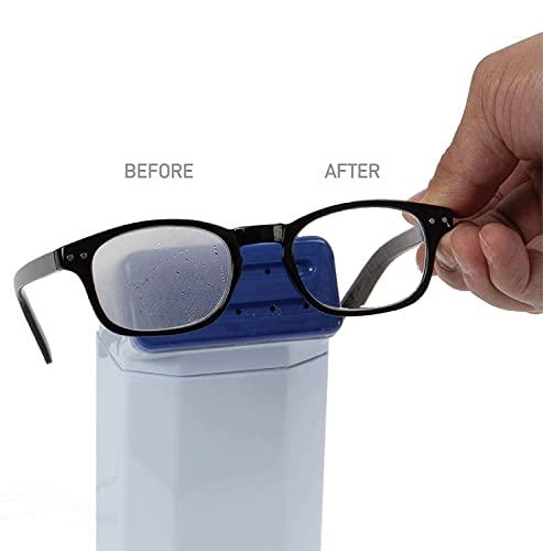 BRAINLE BRAINLE Lens Cleaning Wipes, Eye Glass Cleaner Tissues, Anti-Fog, Aqua Lens Cleaner for Spectacles, Cleans Glass lens solution and Plastic, Camera Cleaning Kit, iphone cleaning kit(100 Count)